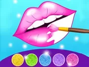 glitter lips coloring game 1