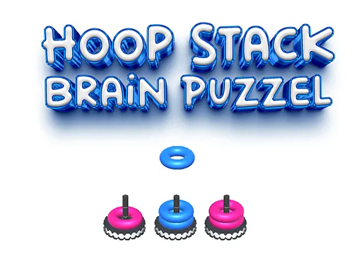 hoop stack brain puzzel game 1